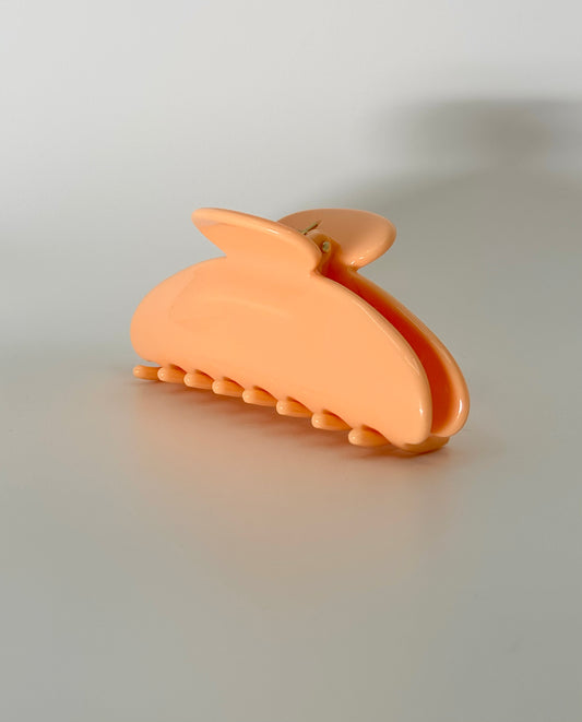 Peach Claw Clip