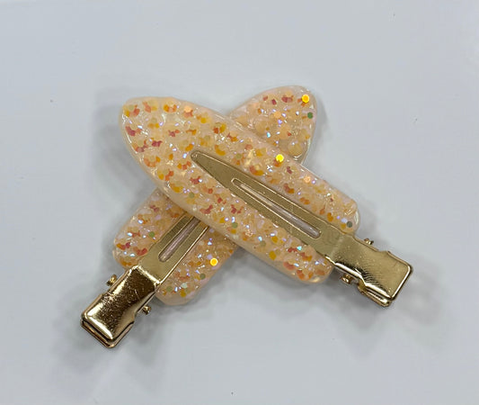 Peach Mini Clips