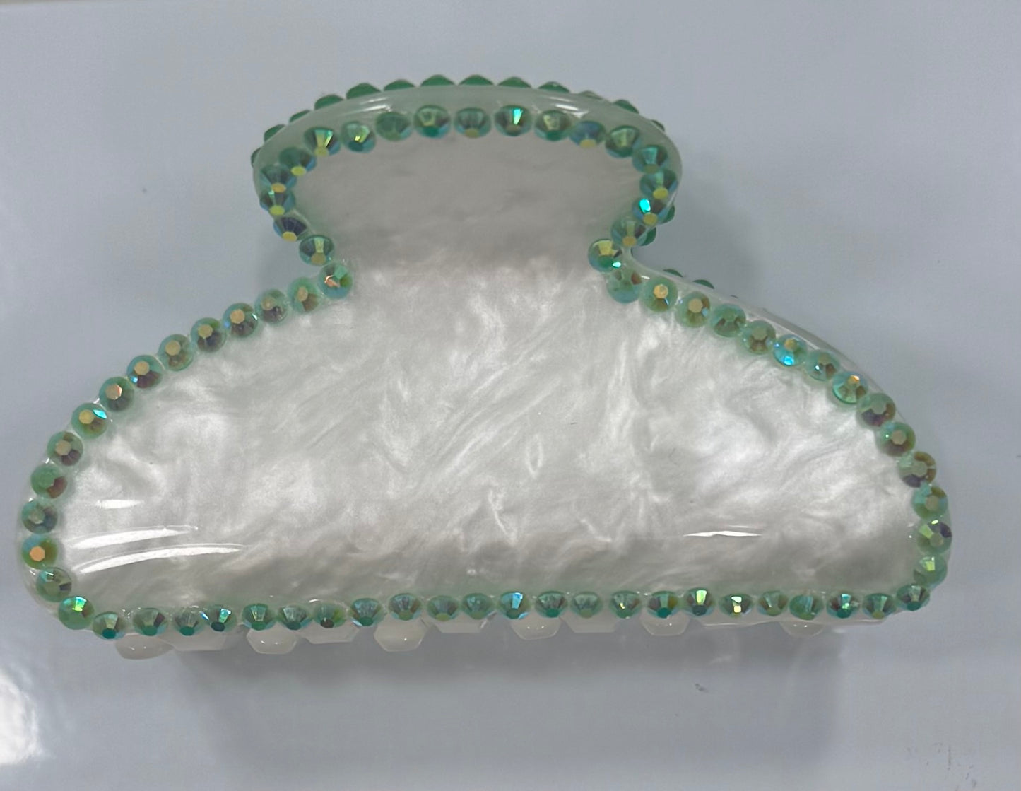 Sea Green Claw Clip