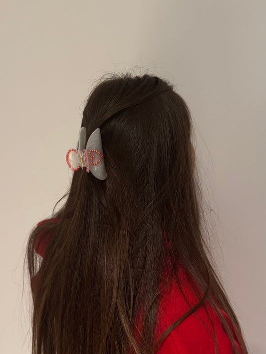 Heart Claw Clip