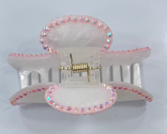 Baby Pink Claw Clip