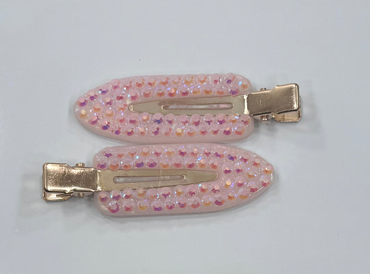 Baby Pink Mini Clips