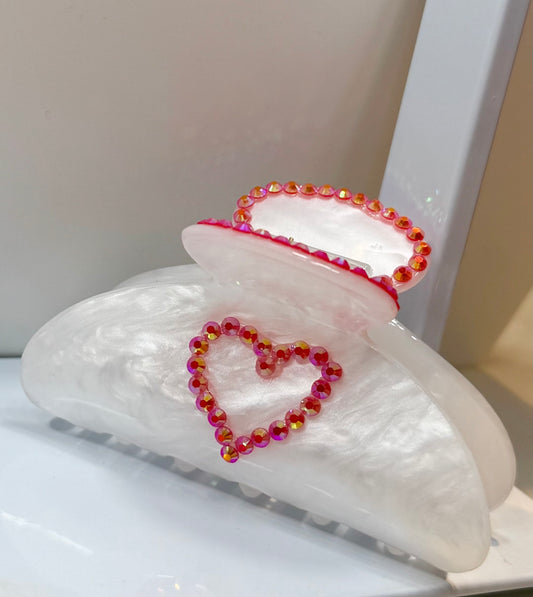 Heart Claw Clip