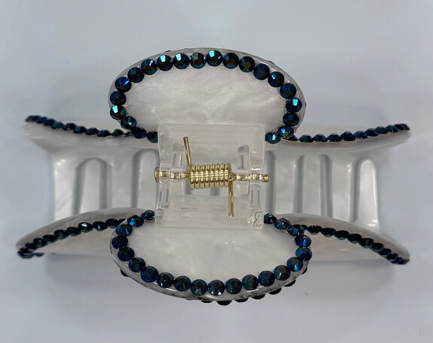 Navy Blue Claw Clip